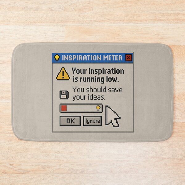 Item preview, Creative Fatigue – Running on Low Inspiration designed and sold by Mad Factory Designs.