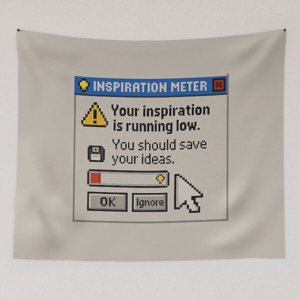 Item preview, Creative Fatigue – Running on Low Inspiration designed and sold by Mad Factory Designs.