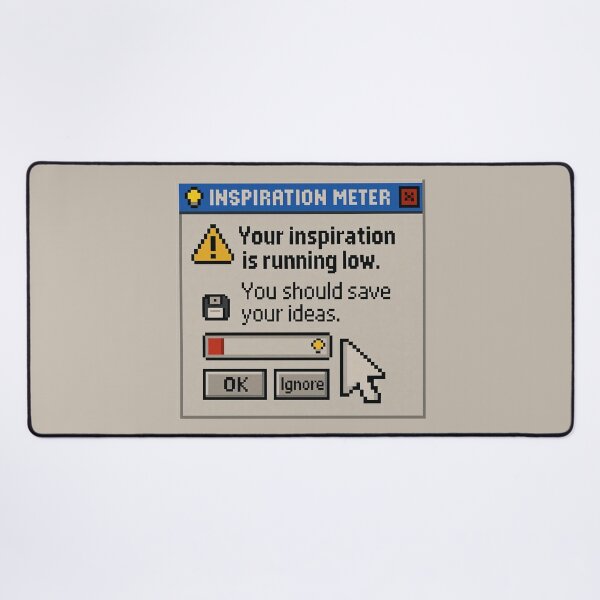 Item preview, Creative Fatigue – Running on Low Inspiration designed and sold by Mad Factory Designs.