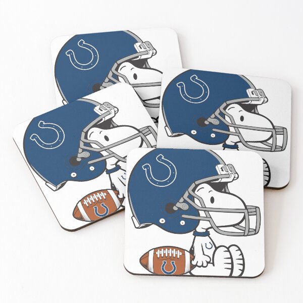 Item preview, Snoopy Colts Football Player designed and sold by ArtJosephAbalos.