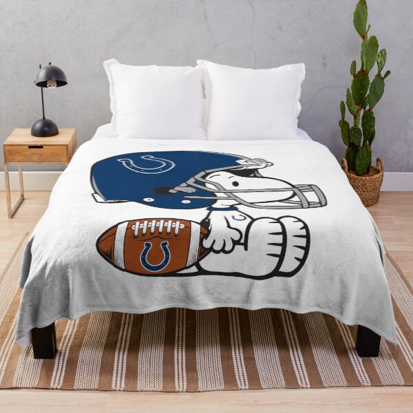 Item preview, Snoopy Colts Football Player designed and sold by ArtJosephAbalos.