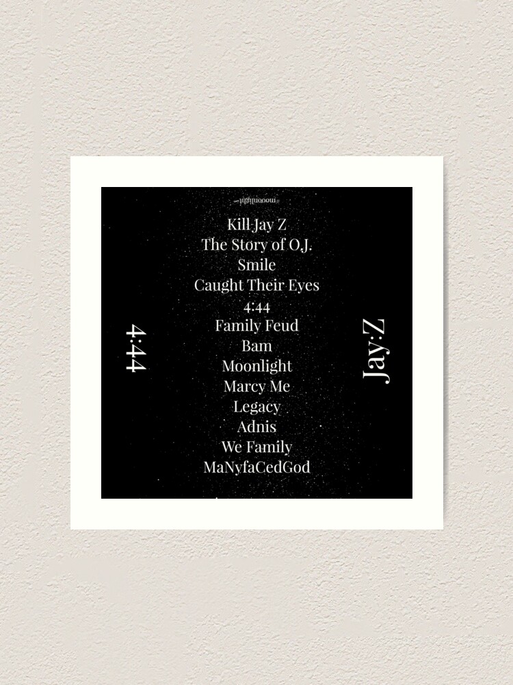 jay z 444 album song list