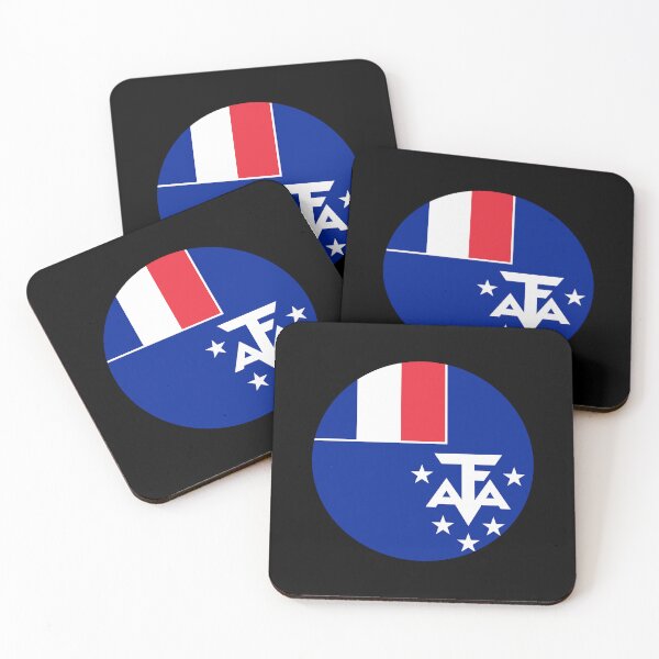 Item preview, French Southern Territories Circle Flag TF designed and sold by shitpostee.
