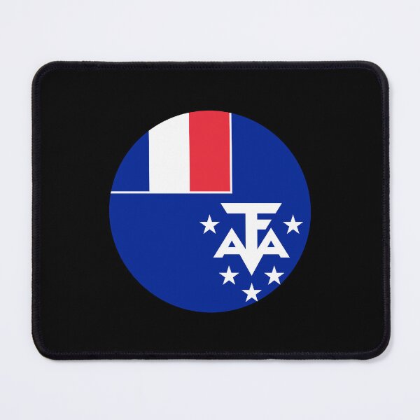 Item preview, French Southern Territories Circle Flag TF designed and sold by shitpostee.