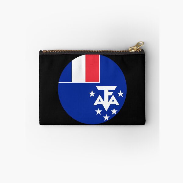 Item preview, French Southern Territories Circle Flag TF designed and sold by shitpostee.