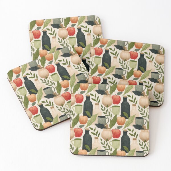 Item preview, Rustic Harvest Kitchen: Spiced Cider & Apples designed and sold by TJ Art and Camera.