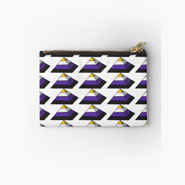 Item preview, Pyramid Pride Flag Nonbinary designed and sold by HarveyHandcraftsandDesigns.