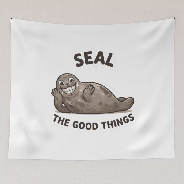Item preview, Foca Engraçada  Sorridente designed and sold by Snurly.
