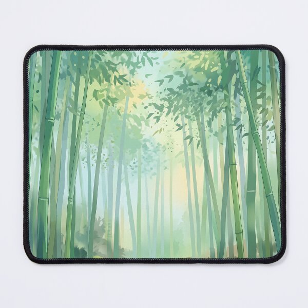 Item preview, Green Bamboo Forest and Sunlight designed and sold by Neural Dream.
