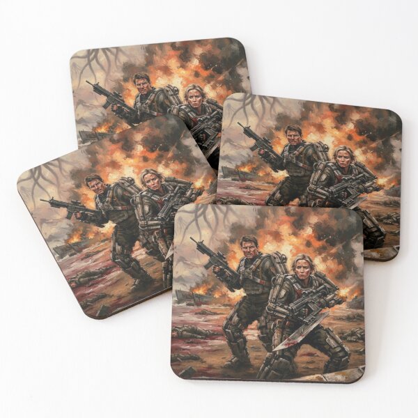 Item preview, Edge of Tomorrow Fine Art Tribute designed and sold by Art's Diner.