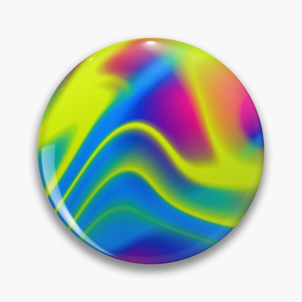 Item preview, Electric Neon Liquid Abstract Waves designed and sold by Happyabstract.