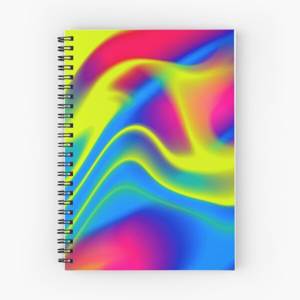 Item preview, Electric Neon Liquid Abstract Waves designed and sold by Happyabstract.