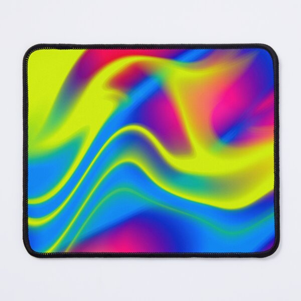 Item preview, Electric Neon Liquid Abstract Waves designed and sold by Happyabstract.