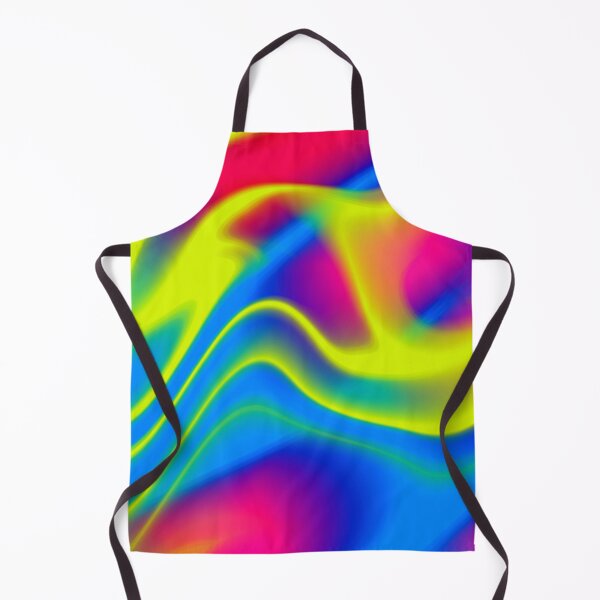 Item preview, Electric Neon Liquid Abstract Waves designed and sold by Happyabstract.