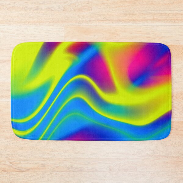 Item preview, Electric Neon Liquid Abstract Waves designed and sold by Happyabstract.