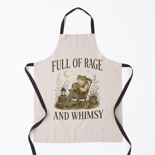 Item preview, Full of Rage and Whimsy, Funny Frog, Cottagecore, Frog Lover designed and sold by Sprinkle12345.