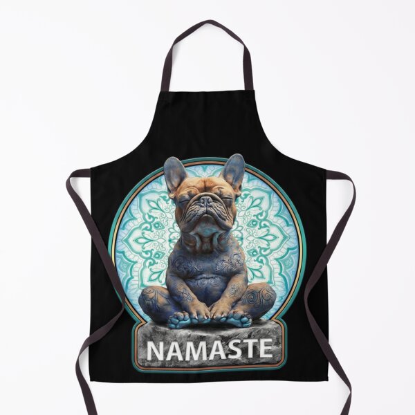 Item preview, French Bulldog Namaste | Funny Yoga Dog Gift For Dog Lovers designed and sold by BrokenLabel.