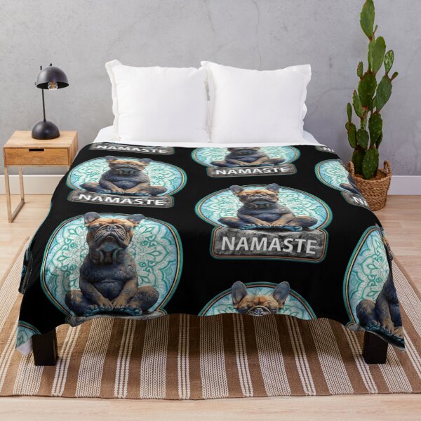Item preview, French Bulldog Namaste | Funny Yoga Dog Gift For Dog Lovers designed and sold by BrokenLabel.