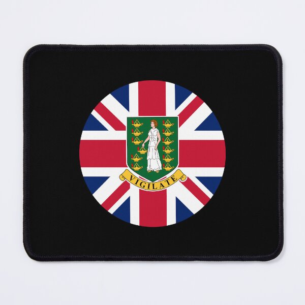 Item preview, British Virgin Islands Circle Flag VG designed and sold by shitpostee.