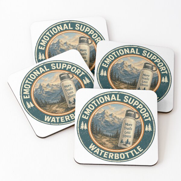 Item preview, Emotional support waterbottle designed and sold by vectcd.