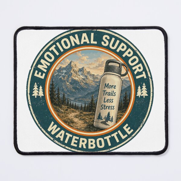 Item preview, Emotional support waterbottle designed and sold by vectcd.