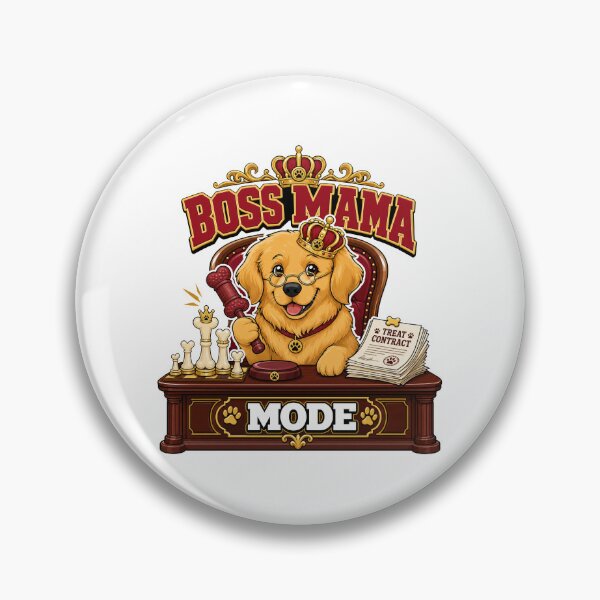 Item preview, Dog Mama Boss Mode designed and sold by zoughlal.
