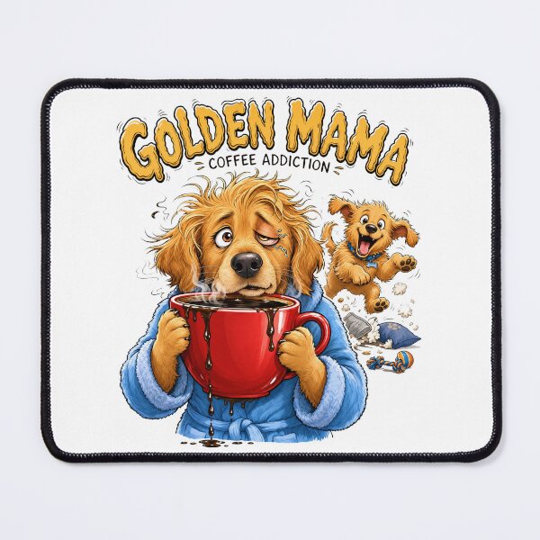 Item preview, Golden Mama Coffee Addiction designed and sold by zoughlal.