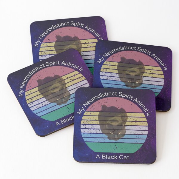 Item preview, My Neurodistinct Spirit Animal is a Black Cat designed and sold by Holy JM Designs.