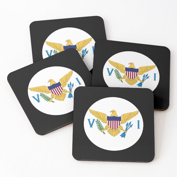 Item preview, United States Virgin Islands Circle Flag VI designed and sold by shitpostee.