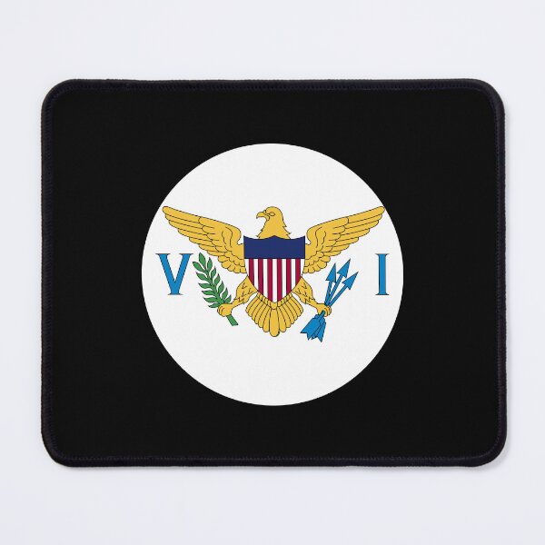 Item preview, United States Virgin Islands Circle Flag VI designed and sold by shitpostee.