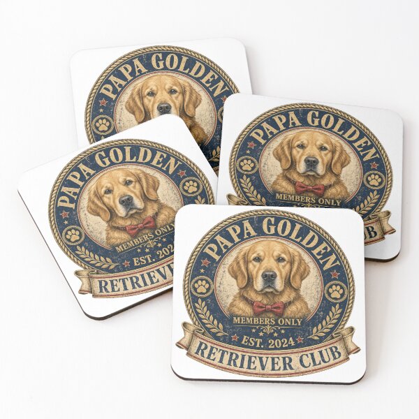 Item preview, Papa Golden Retriever Club designed and sold by zoughlal.