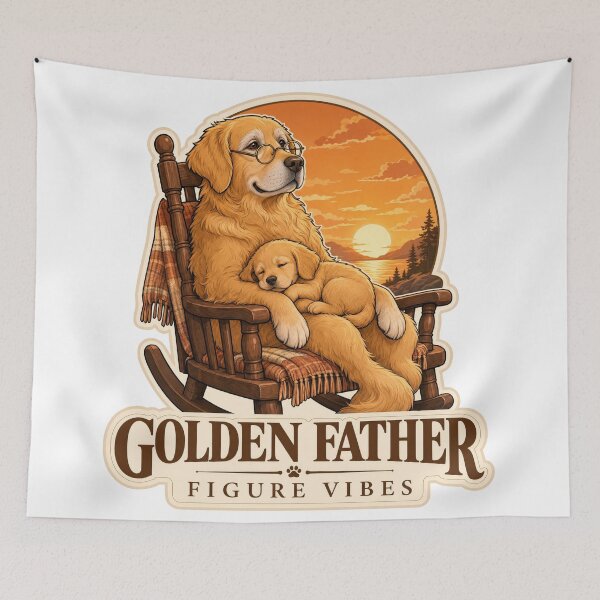 Item preview, Golden Father Figure Vibes designed and sold by zoughlal.
