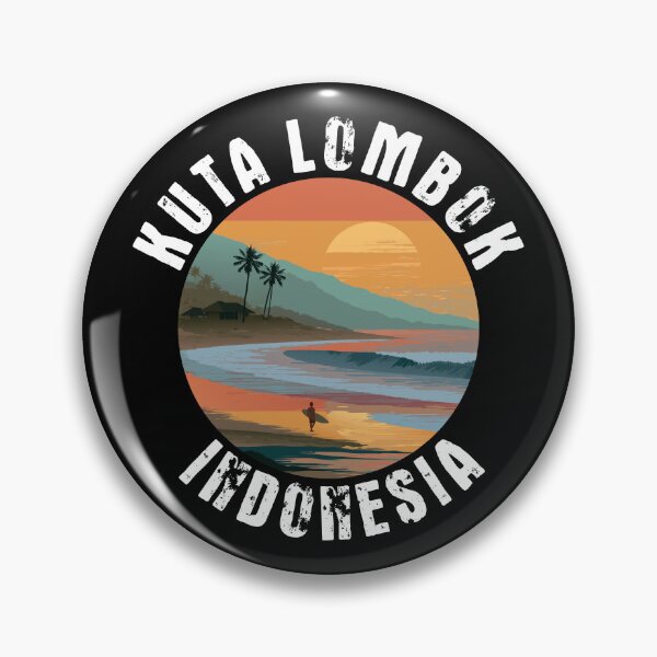 Item preview, Kuta Lombok – Indonesia (with White Lettering) designed and sold by VelvetRoom.