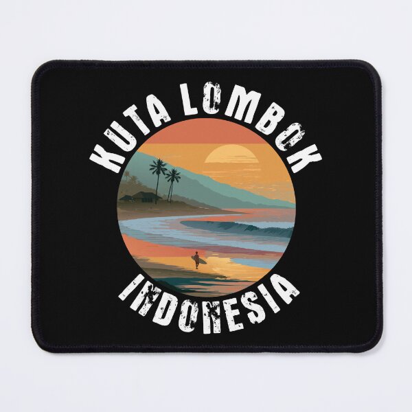 Item preview, Kuta Lombok – Indonesia (with White Lettering) designed and sold by VelvetRoom.