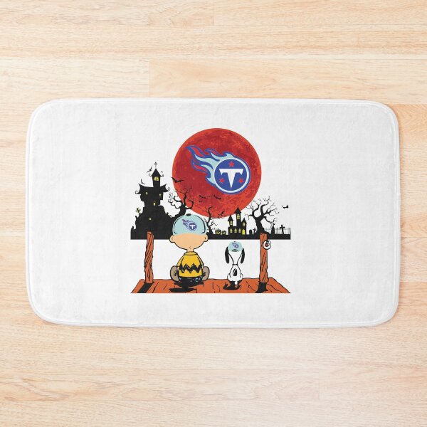 Item preview, Charlie Brown Snoopy Titans Halloween Moon designed and sold by ArtJosephAbalos.