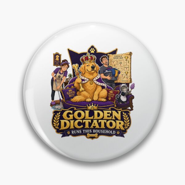 Item preview, Golden Retriever Runs Household designed and sold by zoughlal.
