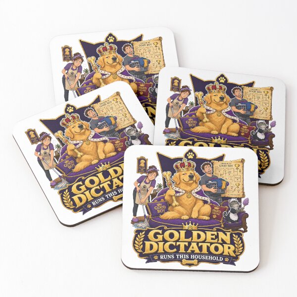 Item preview, Golden Retriever Runs Household designed and sold by zoughlal.