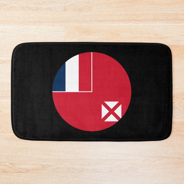 Item preview, Wallis And Futuna Circle Flag WF designed and sold by shitpostee.