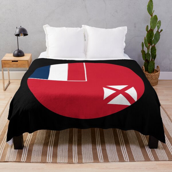 Item preview, Wallis And Futuna Circle Flag WF designed and sold by shitpostee.