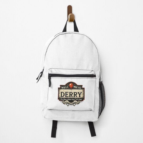 Item preview, Welcome To Derry Horror Clown Balloon Creepy Town Sign designed and sold by dirhjdom.