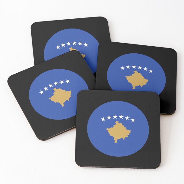 Item preview, Kosovo Circle Flag XK designed and sold by shitpostee.