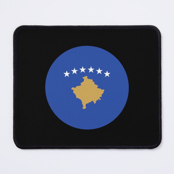 Item preview, Kosovo Circle Flag XK designed and sold by shitpostee.