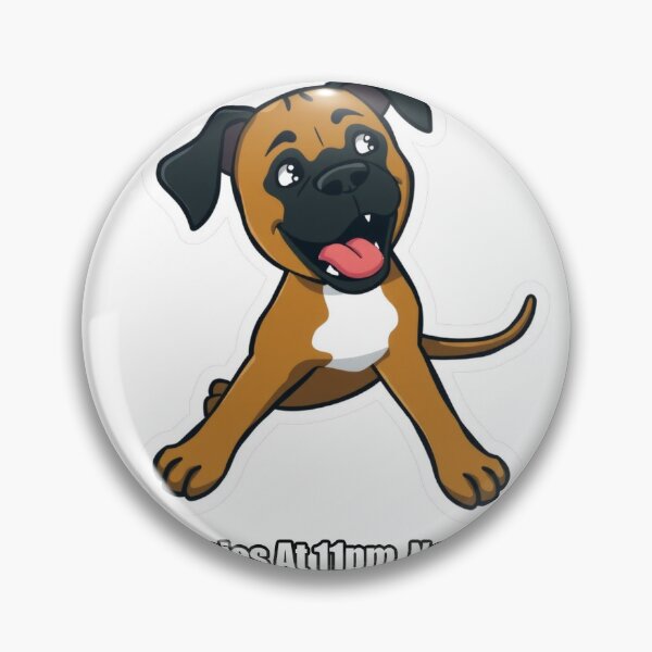 Artikelvorschau, Boxer – Um 23 Uhr herumflitzt er – Lustiges Boxer-Hundegeschenk entworfen und verkauft von pawdrops.