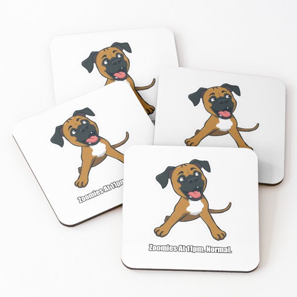 Item preview, Boxer - Zoomies At 11pm Normal - Funny Boxer Dog Gift designed and sold by pawdrops.