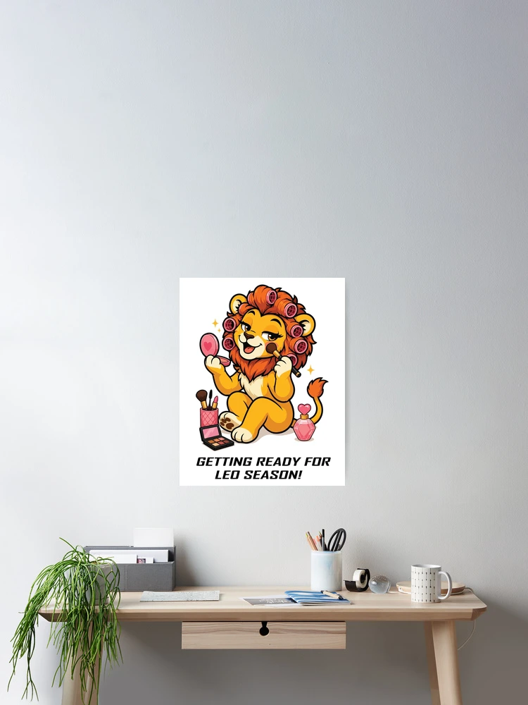 Thumbnail 2 of 3, Poster, Leo - Getting Ready designed and sold by Remake Design Lab.