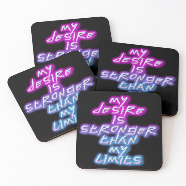 Item preview, My desire is stronger than my limits.(Cyberpunk ver) designed and sold by MaxDreamsArt.