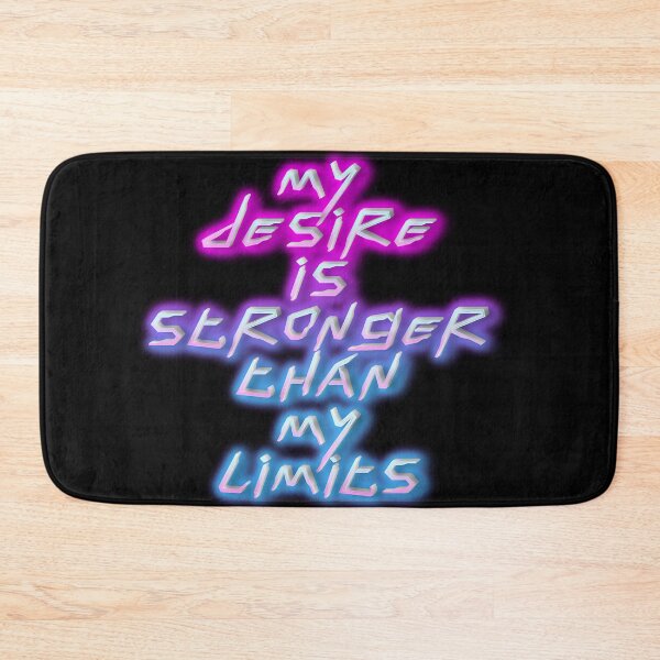 Item preview, My desire is stronger than my limits.(Cyberpunk ver) designed and sold by MaxDreamsArt.