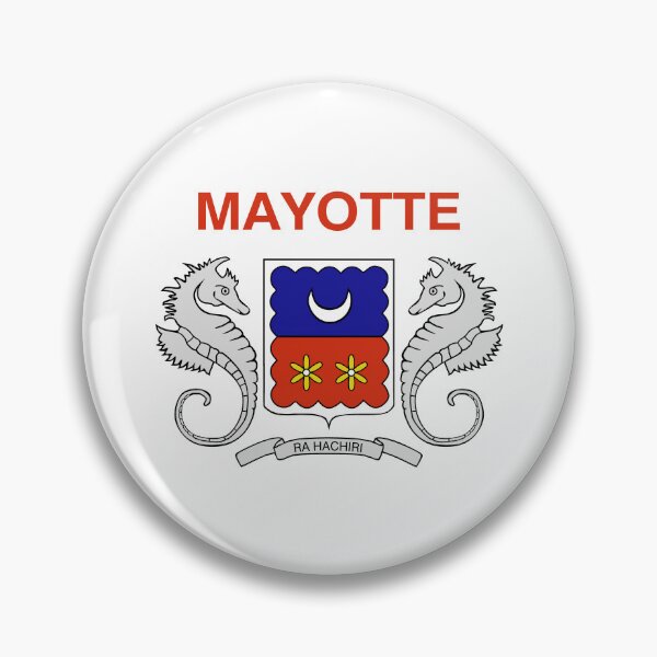 Item preview, Mayotte Circle Flag YT designed and sold by shitpostee.