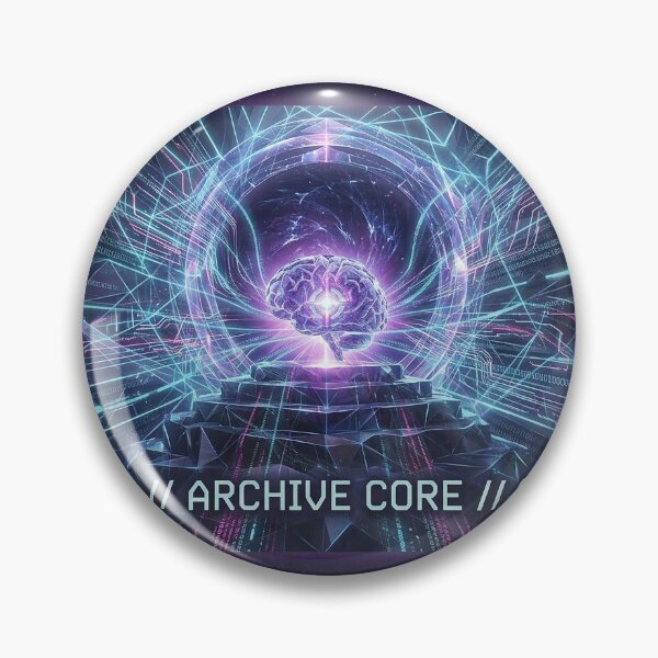 Item preview, Cyberpunk themed Cosmic Archive Core fan art designed and sold by VoidBearer03.