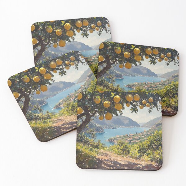 Item preview, Lemon Grove Overlooking the Italian Coast designed and sold by RossignolStudio.